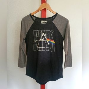 Lucky Brand Pink Floyd Baseball Shirt